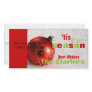 Christmas Season Family Photo Card Non Religious