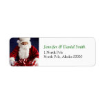 Christmas Self Addressed Sticker labels