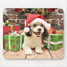 Christmas - ShihPoo - Max Mousepads