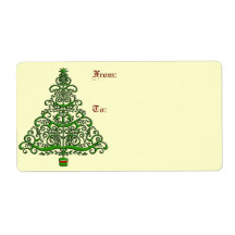 Christmas Shipping Labels
