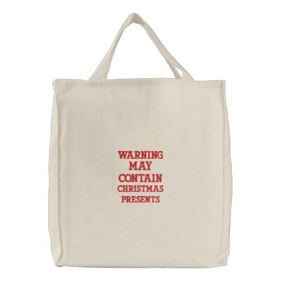 CHRISTMAS SHOPPING BAG by funny_tshirt