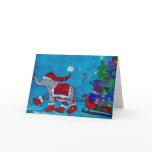 Christmas Shopping Greeting Card