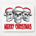 Christmas Skulls Mousepad