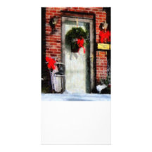 Christmas Sled Photo Card
