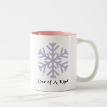 Christmas Snow Flake Coffee Mugs