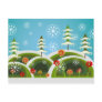 Christmas Snowfall Post Card