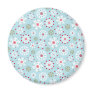 Christmas Snowflake Repeat Pattern Magnet