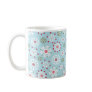 Christmas Snowflake Repeat Pattern Coffee Mugs