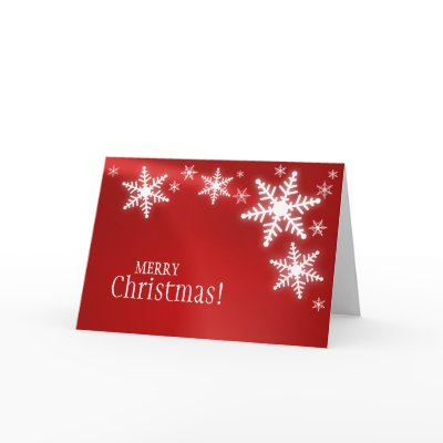 Christmas Snowflakes card by BluePlanet