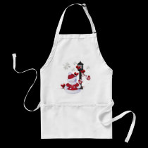 Christmas Snowman aprons