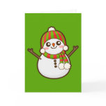 Christmas Snowman Card