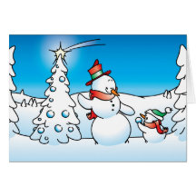 christmas snowman cards