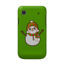 Christmas Snowman Samsung Galaxy Case
