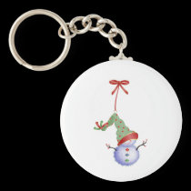 Christmas Snowman keychains