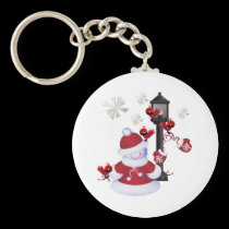 Christmas Snowman keychains