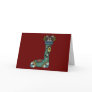 Christmas Sock Cat Card