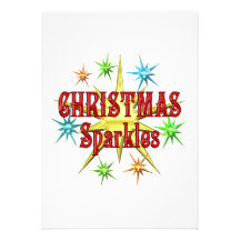Christmas Sparkles Cards