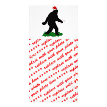 Christmas Squatchin' Photo Card