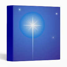 Christmas Star Binder Notebook