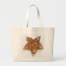 Christmas Star Holiday Tote Bag