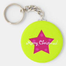 Christmas Star Keychain