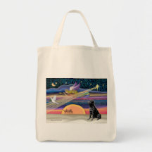 Christmas Star - Labrador Retriever (black) Bag