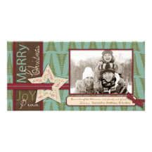Christmas Star Photo Card