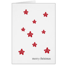 christmas starfish card