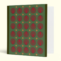 Christmas Stars and Oovies binders