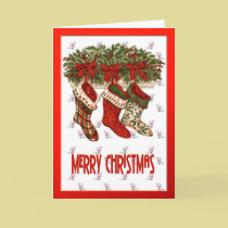 Christmas Stockings cards