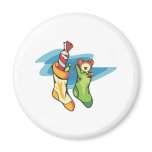 Christmas Stockings Refrigerator Magnets