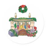Christmas Stockings Stickers