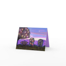 Christmas Sunset Cards
