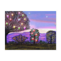 Christmas Sunset Postcards