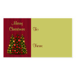 Christmas Tags Business Card