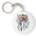 Christmas Tattoo Keychain