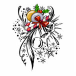 Christmas Tattoo photo sculptures