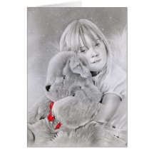 Christmas Teddy Bear Gift Card