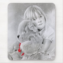 Christmas Teddy Bear Gift Mousepad