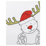 Christmas Teddy Bear Reindeer flyers