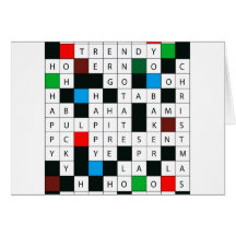 Christmas themed Greeting Card