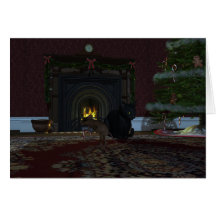 Christmas Thief Greeting Card