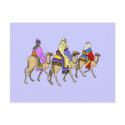 Christmas Three Wise Men postcards