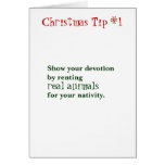 Christmas Tips Cards