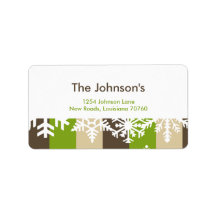 Christmas (Today's Best Award) Personalized Address Labels