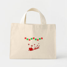 christmas tote bags