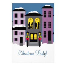 Christmas Town ~  Invitations