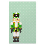 Christmas Toy Soldier Holiday Green Stationery