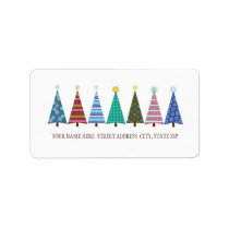 Christmas Tree Address Mailing Labels