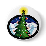 Christmas Tree at Night buttons